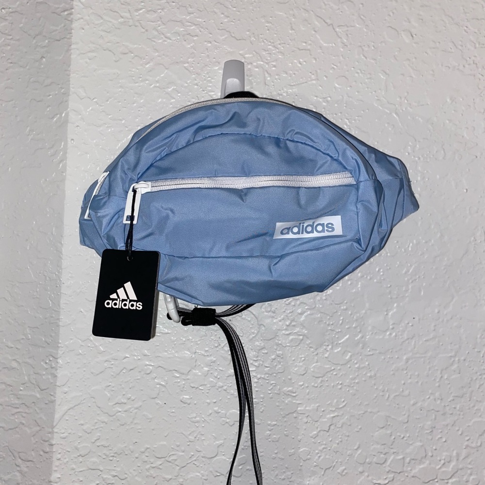 Brand new Adidas light blue Fanny pack